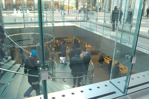 escaleras Apple Store de Nueva York