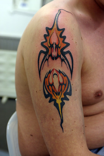 tribalcolour Tattoo Tattooed at The Tattoo Studio Crayford