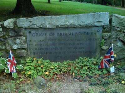Graves of the British Soldiers