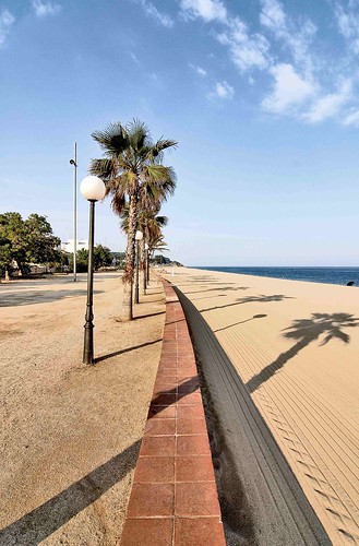 La spiaggia di Canet de Mar, Catalunya