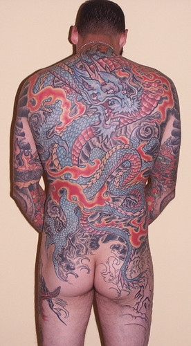Dragon Backpiece Bodysuit