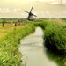 Dutch 17th century polder windmill by Bēn