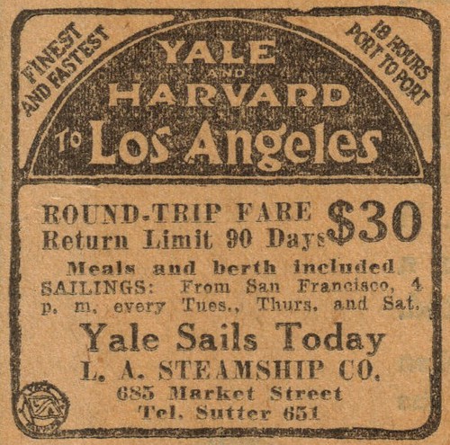 Yale" & "Harvard" Newspaper Advertisement | Flickr - Photo Sharing!