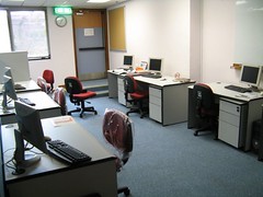 My work station has moved! by Carol CKL
