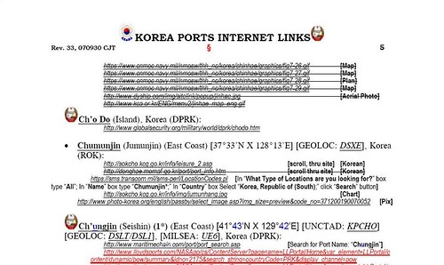 Korean Port Data