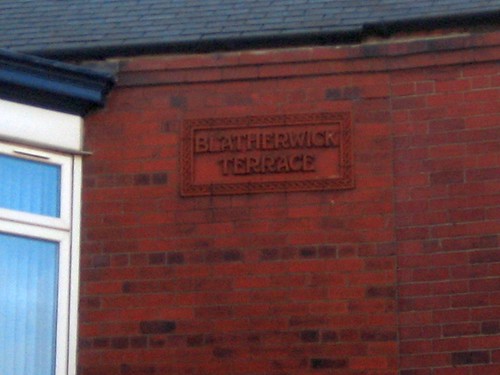 Blatherwick Terrace Sign, Lord Street, Redcar
