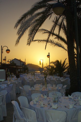 Sunset in Latchi Harbor, Cyprus