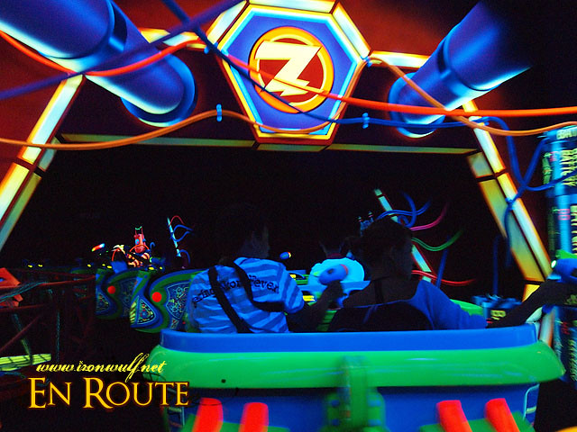 Shoot the Target and level up at the Astro Blaster