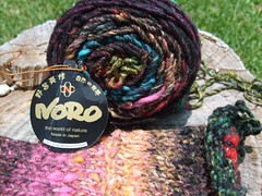 Noro Iro Yarn & Swatch