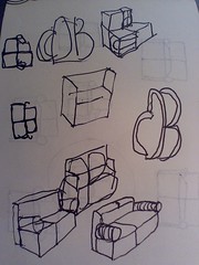 Couch DB logo sketches #2