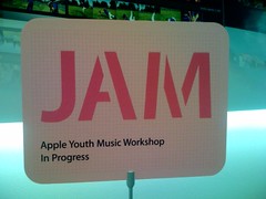 Apple Youth Music Workshop in Progress