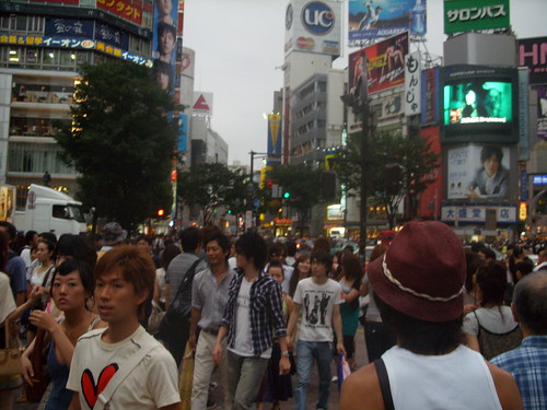 Tokyo: Crosswalks in Shibuya