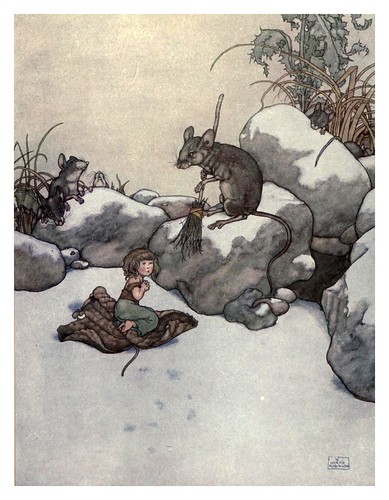 009-Tommelise-Hans Andersen's fairy tales (1913)- William Heath Robinson