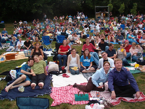 Watching Shakespeare on the Green