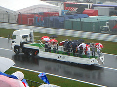 Drivers' Track Parade (2007 F1 Japanese GP 9.30)