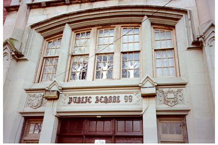 P.S. 99, Brooklyn, 1996: Main Entrance