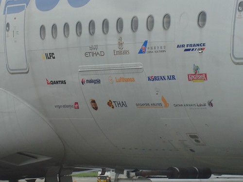A380的客戶群
