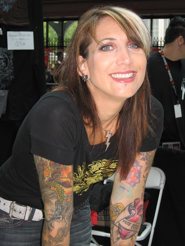Hanna from LA Ink Art Tattoo Show