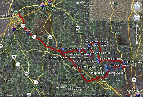 Fairfield GPS Track