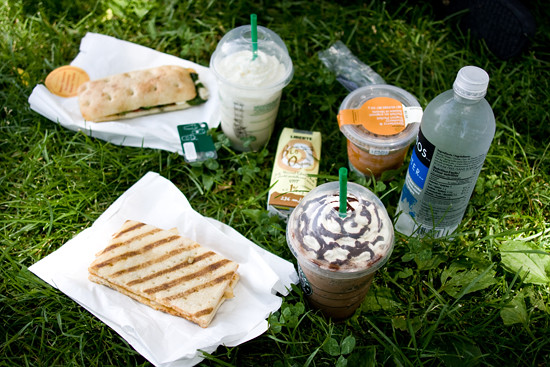our (starbucks) loot