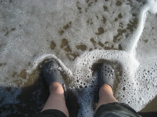 My feet, Pacific Ocean