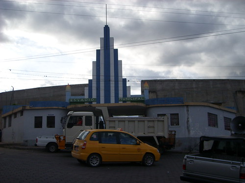 View of Estadio Municipal - Otavalo, Ecuador