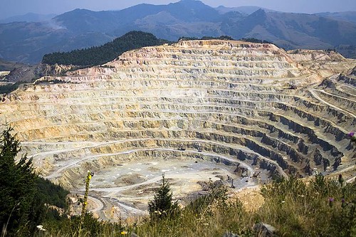 Rosia Poieni mining exploitation