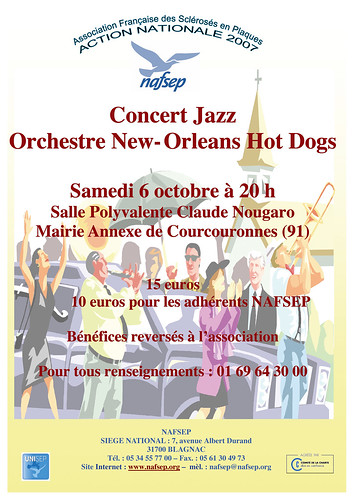 Affiche Concert Jazz de la Nafsep