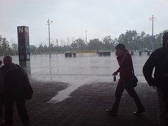 Rain before the concert