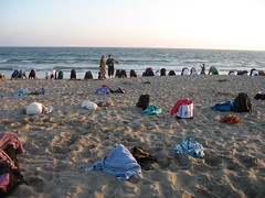 Beach Yoga in Venice, CA