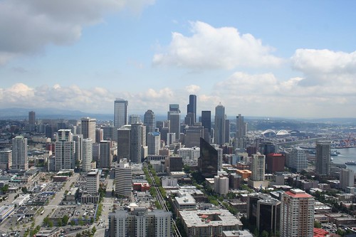 seattle, on top of the space needle