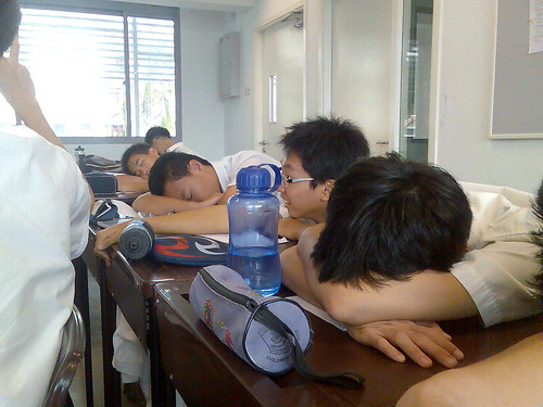 Sleep in class