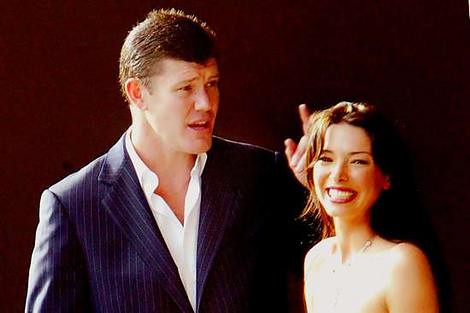 james packer erica baxter. James Packer and the soon to