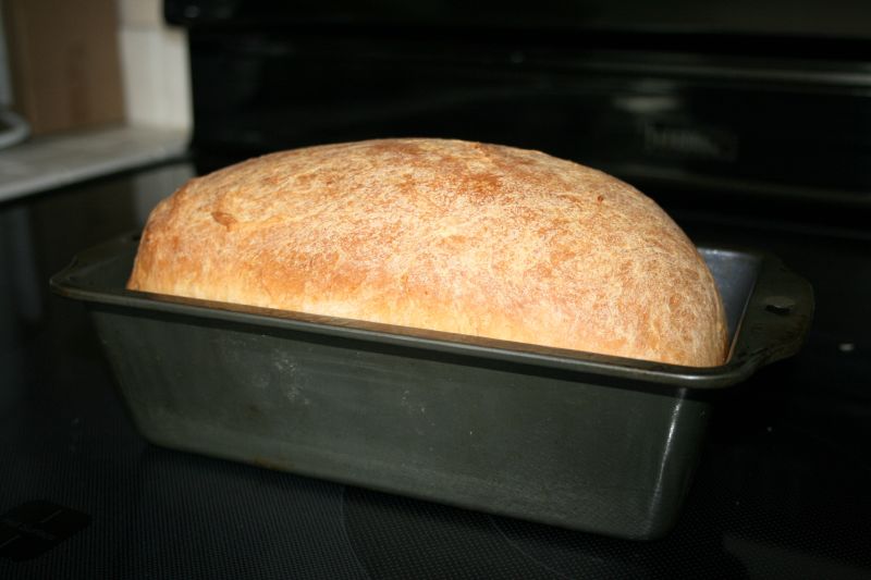Loaf in pan