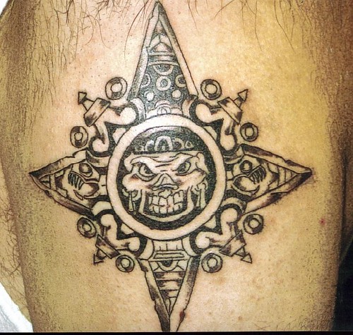 Tattoo By Bear (3) aztec tattoo
