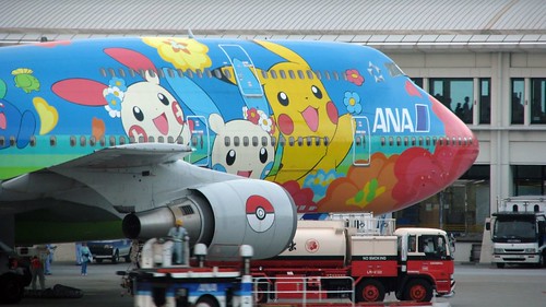 Avión Aerolínea ANA Pokémon Pikachu 9