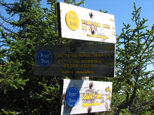 Giant and Rocky Peak sign
