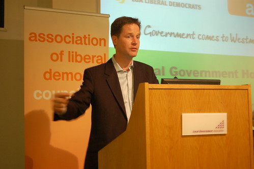Nick Clegg Lib Dem local government conference June 10 13