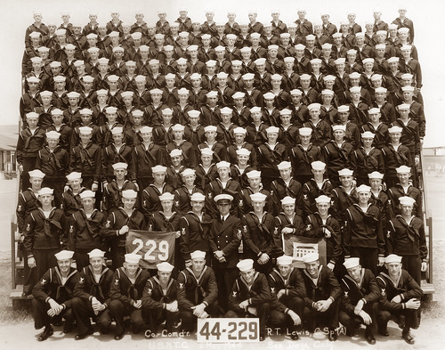Company 44-229 Naval Training Center, San Diego, California 1944