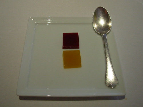 The Fat Duck: Beet and Orange Gels