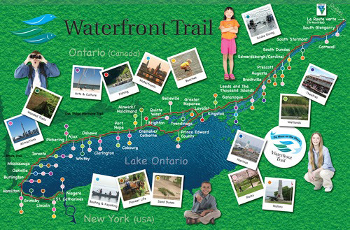 Waterfront Trail Map