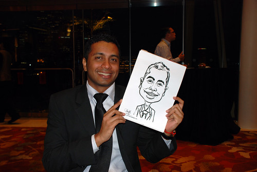 caricature live sketching for 2010 Asia Pacific Tax Symposium and Transfer Pricing Forum (Ernst & Young) - 1
