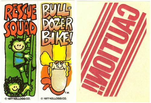 Kellogg's Bike Stickers