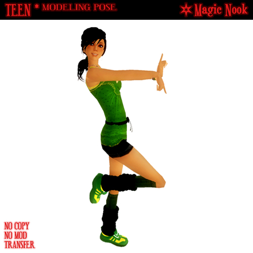 Teen (Modeling Pose from Magic Nook)