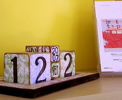 Calendario con i cubi