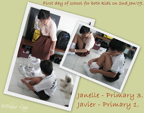 1st day of school - 2 Jan'09