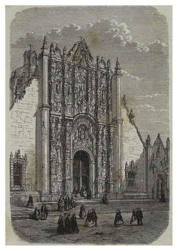 001-El sagrario de la catedral de Mexico-Les Anciennes Villes du nouveau monde-1885- Désiré Charnay