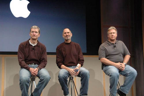 Tim Cook, Steve Jobs, Phil Schiller