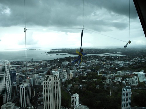 Jumping from the Sky Tower