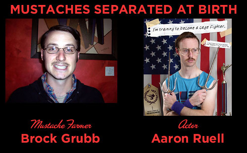Mustaches Separated at Birth FIVE